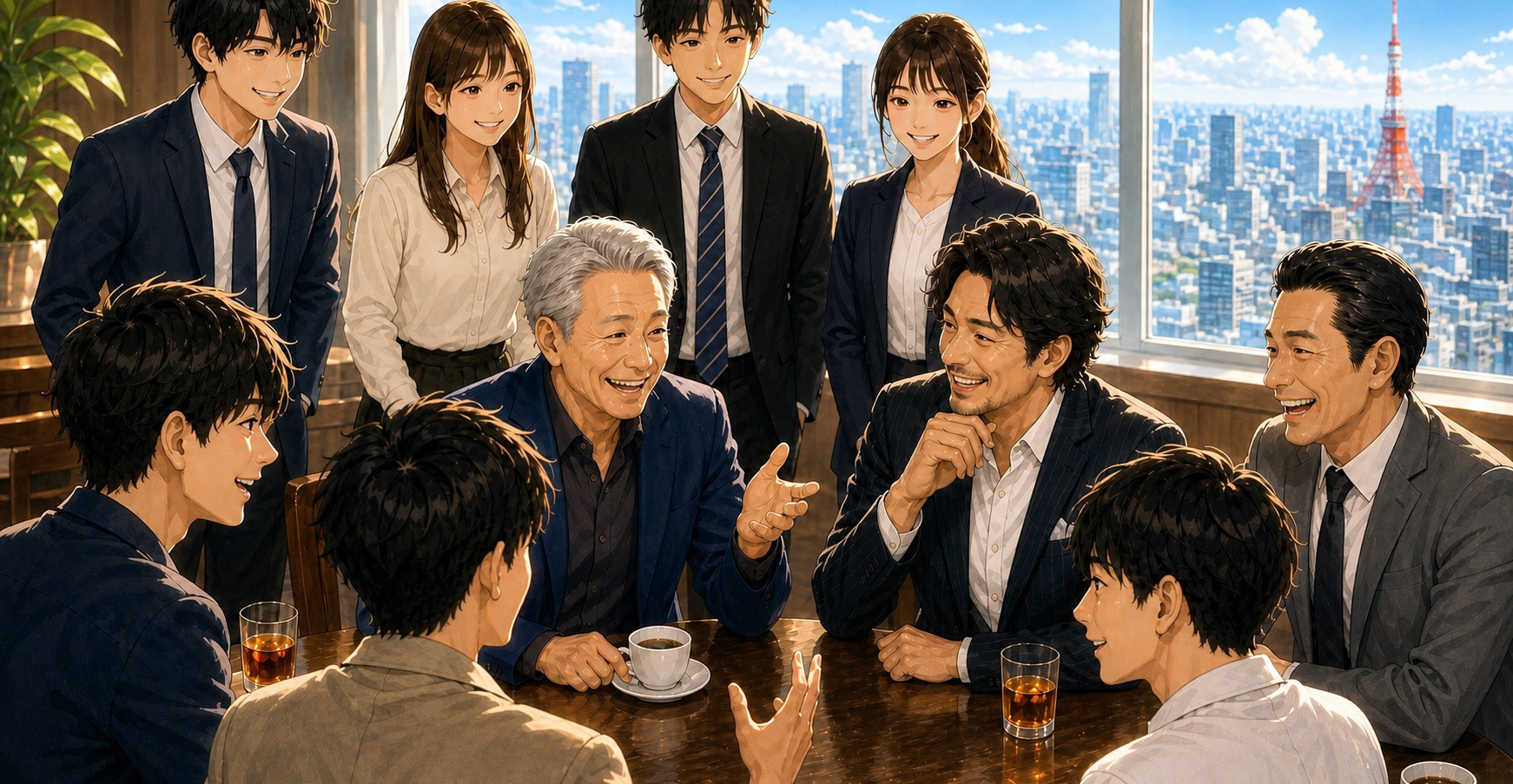 ユニバース倶楽部の新入社員たちの研修のお手伝いしました